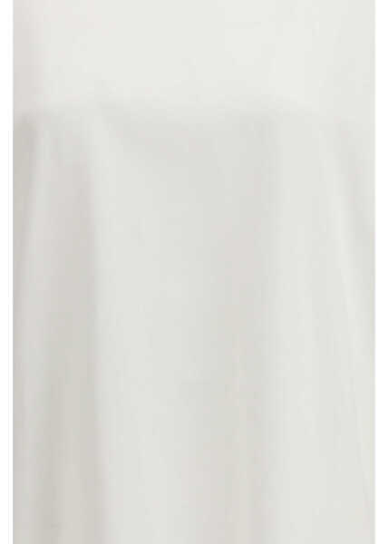 Tricouri ROHE Oversized cotton T-shirt OPTIC WHITE Femei (BM 19709210) 3