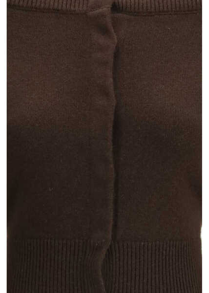Cardigane Tom Ford Soft cashmere open-neck shrunken Cardigan CHOCOLATE TORTE Femei (BM 19709222) 3
