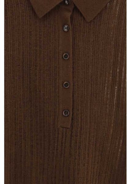 Pulovere Allude Polo-neck short-sleeve Sweater 49 Femei (BM 19709237) 3