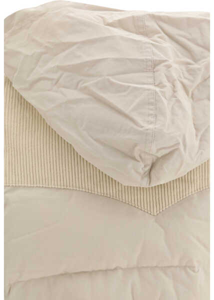 Paltoane ISABEL MARANT ETOILE Olfa padded Gilet ECRU Femei (BM 19709249) 3