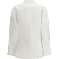 Camasi ROHE Dama - Camasi casual ROHE Shaped cotton poplin Shirt OPTIC WHITE Femei (BM 19709264) - B-mall.ro