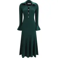 Rochii Keyhole knit midi Dress Femei