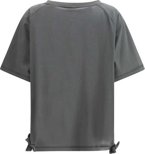 Tricouri Ganni Banana T-shirt VOLCANIC ASH Femei (BM 19709294) 2