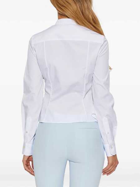 Camasi casual Alexander McQueen Cotton Shirt OPTICAL WHITE Femei (BM 19709297) 4