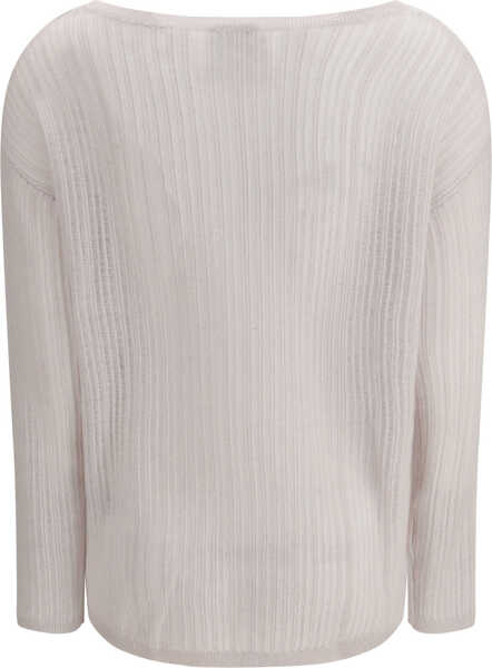 Pulovere Allude Rib-knit crew-neck Sweater 80 Femei (BM 19709309) 2