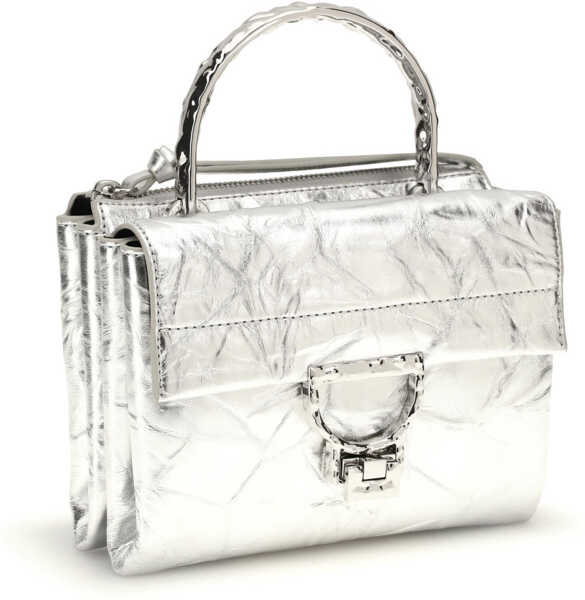 Genti de mana Coccinelle Arlettis Droplet Handbag SILVER Femei (BM 19709333) 2