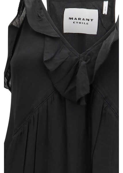 Rochii ISABEL MARANT ETOILE Vasma strappy Dress BLACK Femei (BM 19709348) 3