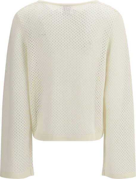 Pulovere casual Allude perforated boatneck Jumper 40 Femei (BM 19709351) 2