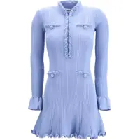 Rochii Pearl Trim Knit Mini Dress Femei