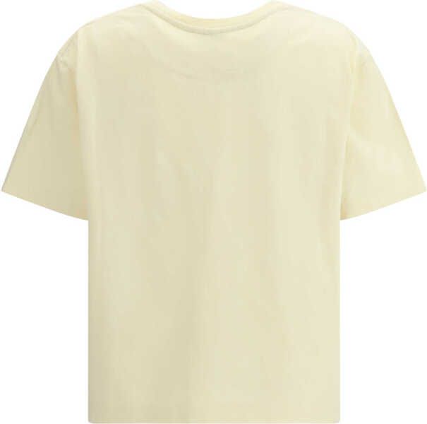 Tricouri Alexander McQueen Logo T-shirt GESSO Femei (BM 19709372) 2