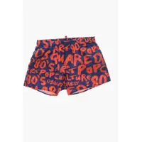 Bermude Monogram Patterned Swimshorts Baieti