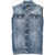 DSQUARED2 Denim Sleeveless Jacket Blue