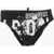 DSQUARED2 Printed Swim Brief Icon Black