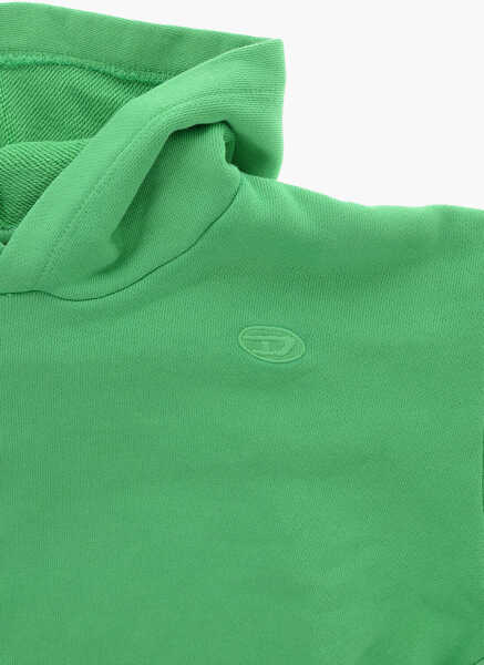 Bluze de trening Diesel Cotton Senia Hoodie With Chiffon Detail Green Baieti (BM 19709396) 2