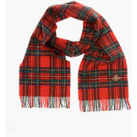 Esarfe Tartan Patterned Wool Scarf Barbati