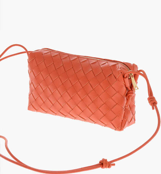 Genti de umar Bottega Veneta Leather Nappa Shoulder Bag Red Femei (BM 19709423) 2