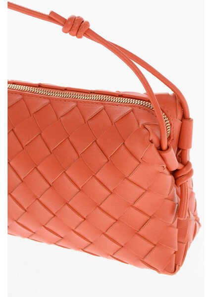 Genti de umar Bottega Veneta Leather Nappa Shoulder Bag Red Femei (BM 19709423) 3