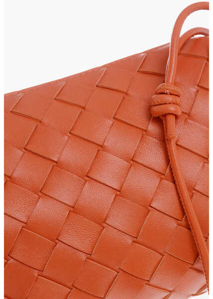 Genti de umar Bottega Veneta Leather Nappa Shoulder Bag Red Femei (BM 19709423) 4