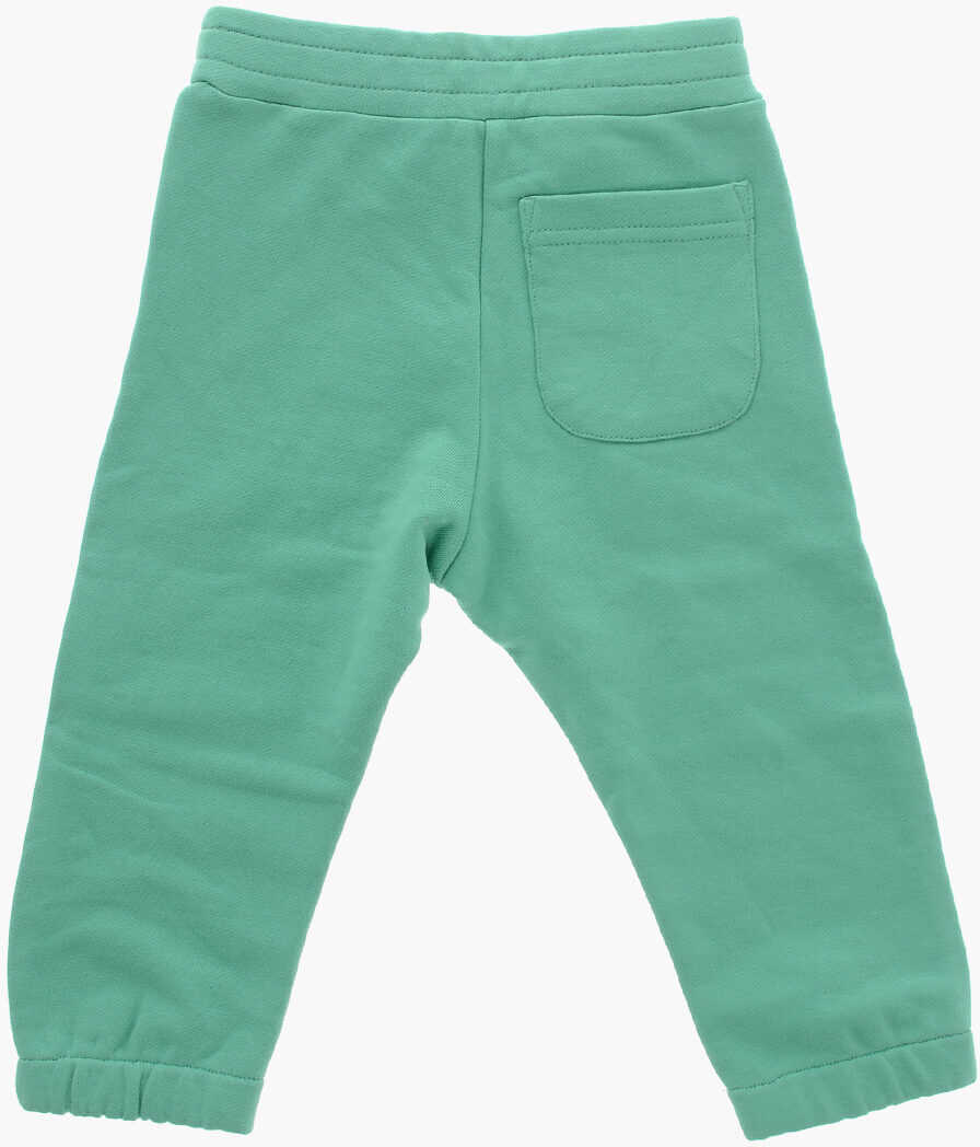 Pantaloni de trening Diesel Two Tone Cotton Possyb Sweatpants Green Baieti (BM 19709426) 3