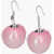 UNDERCOVER Resin Pearl Earrings With Tulle Detail Pink