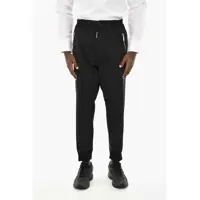 Pantaloni casual Solid Color Cotton Casual Pants Barbati