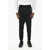 DSQUARED2 Solid Color Cotton Casual Pants Black