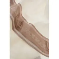 Esarfe Max Mara Dama - Esarfe Max Mara Silk Blend Madre Scarf With All-Over Monogram White Femei (BM 19709468) - B-mall.ro