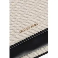 Genti de umar Michael Kors Dama - Genti de umar Michael Kors Michael Fabric Shoulder Bag With Leather Trims Beige Femei (BM 19709474) - B-mall.ro