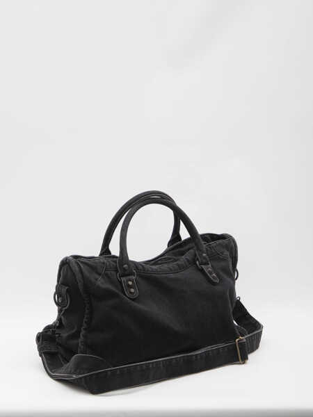 Genti de mana Balenciaga Le City Medium Bag BLACK Femei (BM 19709528) 2