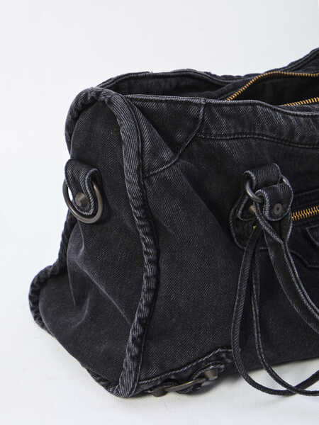 Genti de mana Balenciaga Le City Medium Bag BLACK Femei (BM 19709528) 4