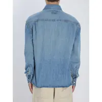 Camasi de blugi pentru Barbati - Camasi de blugi JACQUEMUS Denim Shirt De-Nimes Simon BLUE Barbati (BM 19709531) - B-mall.ro