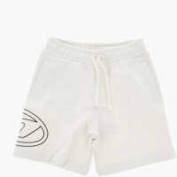 Pantaloni scurti Cotton Shorts With Embossed Monogram Baieti