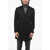 CORNELIANI Cc Collection Pure Virgin Wool Coat With Hidden Button Closu Black
