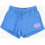 Diesel Brushed Cotton Paglife Shorts With Elastic Waistband Blue