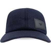 Caciuli Emporio Wool Blend Cap With Logo Patch Barbati