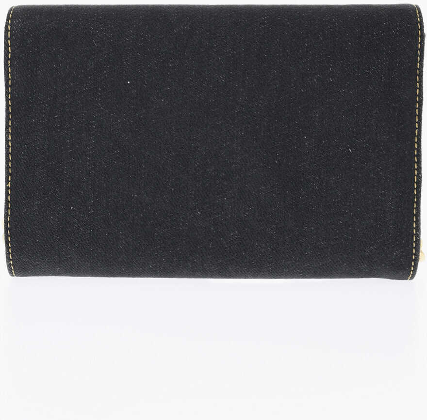 Genti de umar Amato Daniele Denim Queen Mid Shoulder Bag With Chain Strap Blue Femei (BM 19709594) 2