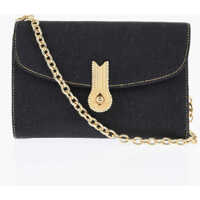 Genti de umar Denim Queen Mid Shoulder Bag With Chain Strap Femei