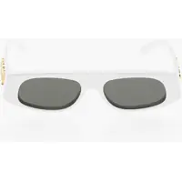 Ochelari de soare Oval Sunglasses With Embossed Maxi Logo Femei