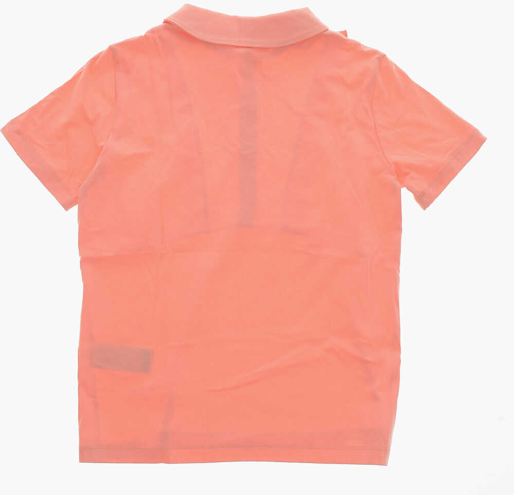 Tricouri Polo N21 Kids Ruffle Detailed Cotton Polo Pink Baieti (BM 19709618) 3