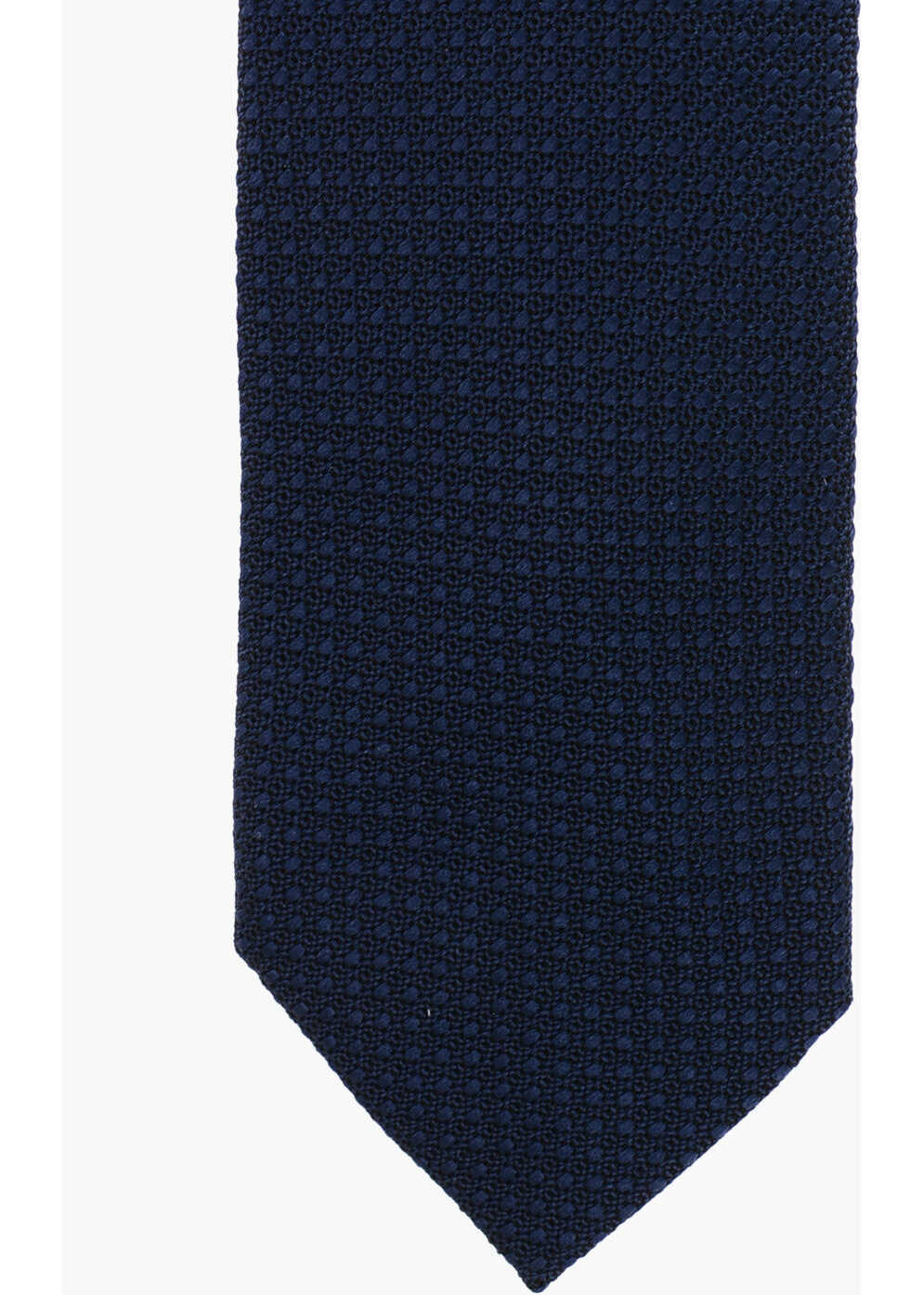 Cravate Destin Jacquard Silk Tie Blue Barbati (BM 19709624) 2