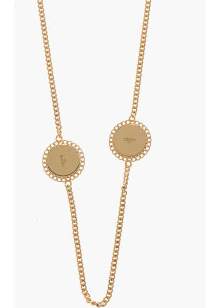 Coliere Cline Golden Effect Brass Mdaille Heirlooms Necklace Gold Femei (BM 19709630) 2