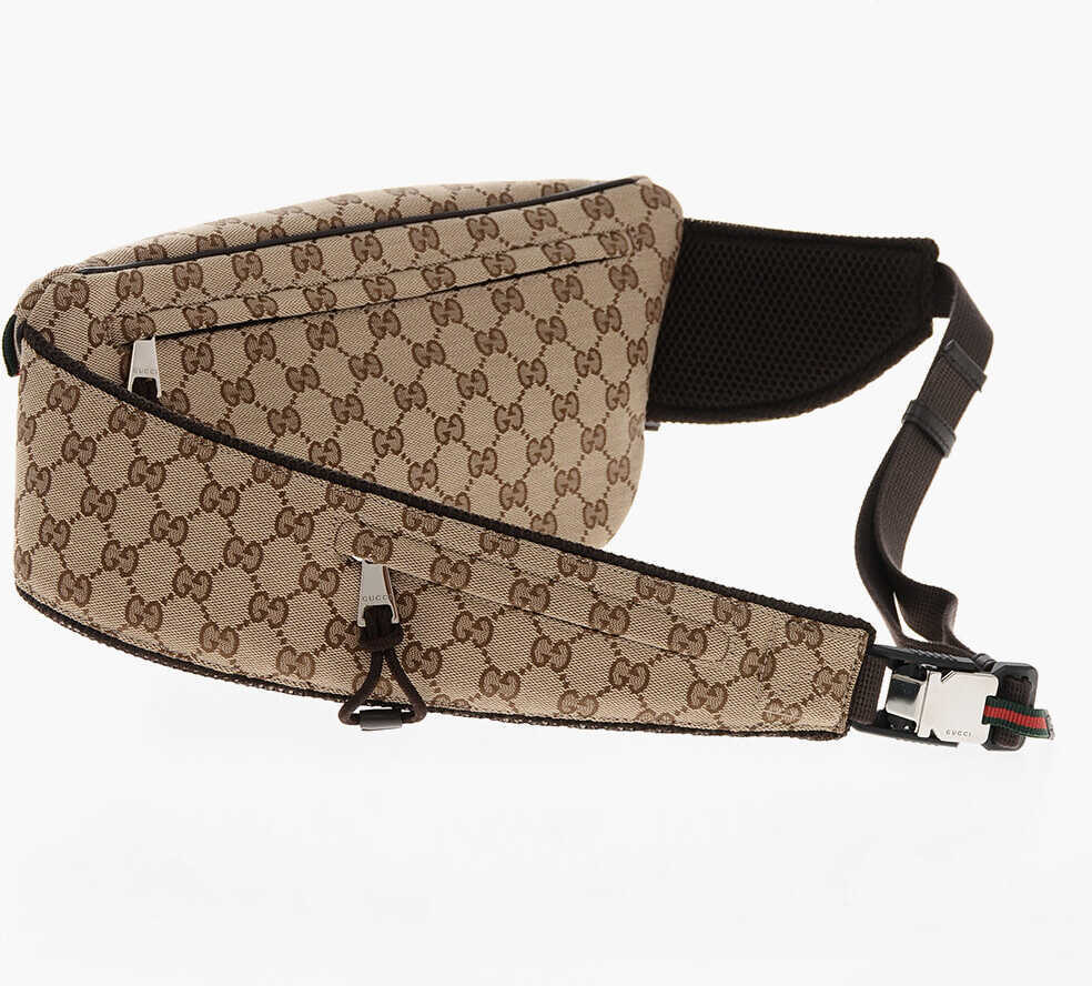 Borsete Gucci Logoed Fabric Neo Original Belt Bag Beige Barbati (BM 19709633) 2