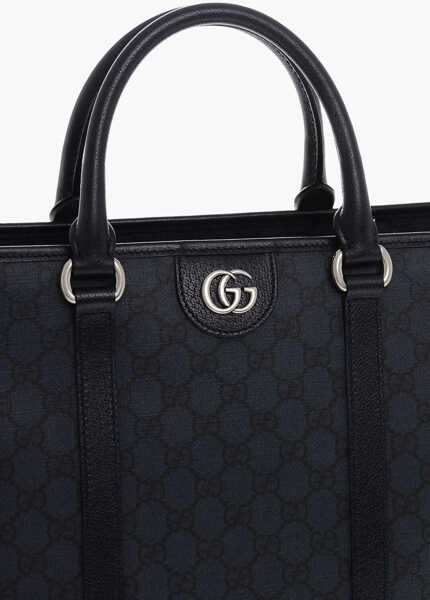 Genti de mana Gucci Faux Leather Ophidia Tote Bag With All-Over Monogram Blue Barbati (BM 19709636) 4
