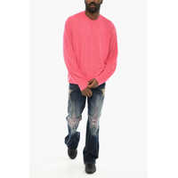 Pulovere DSQUARED2 pentru Barbati - Pulovere casual DSQUARED2 Lightweight Virgin Wool Crew-Neck Sweater Pink Barbati (BM 19709639) - B-mall.ro