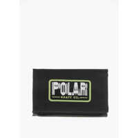 Portofele Canvas Wallet With Embroidered Logo And Velcro Closure Barbati