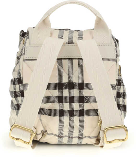 Rucsacuri Burberry Horseshoe mini Backpack LIGHT BEIGE Femei (BM 19709735) 2