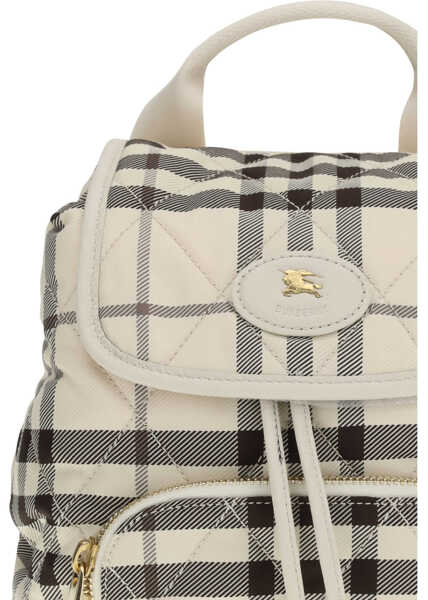 Rucsacuri Burberry Horseshoe mini Backpack LIGHT BEIGE Femei (BM 19709735) 3