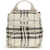 Burberry Horseshoe mini Backpack LIGHT BEIGE