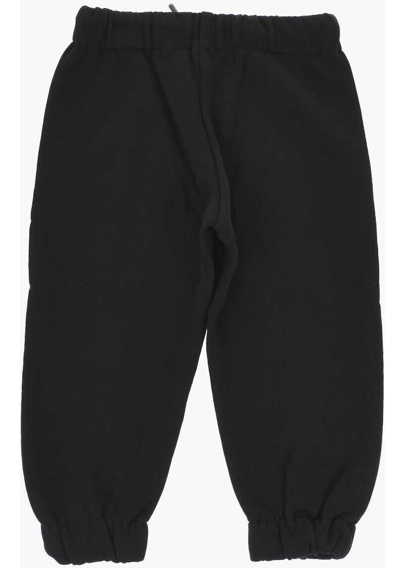 Pantaloni de trening Diesel Cotton Ploggi Joggers With Side Logo Black Baieti (BM 19709741) 3