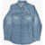 Diesel Denim Ceko Shirt With Snap Buttons Blue